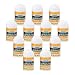 Essential Lip Naturals | Mini Lip Balm - 12 Count [SPF-15] (Vanilla Bean)