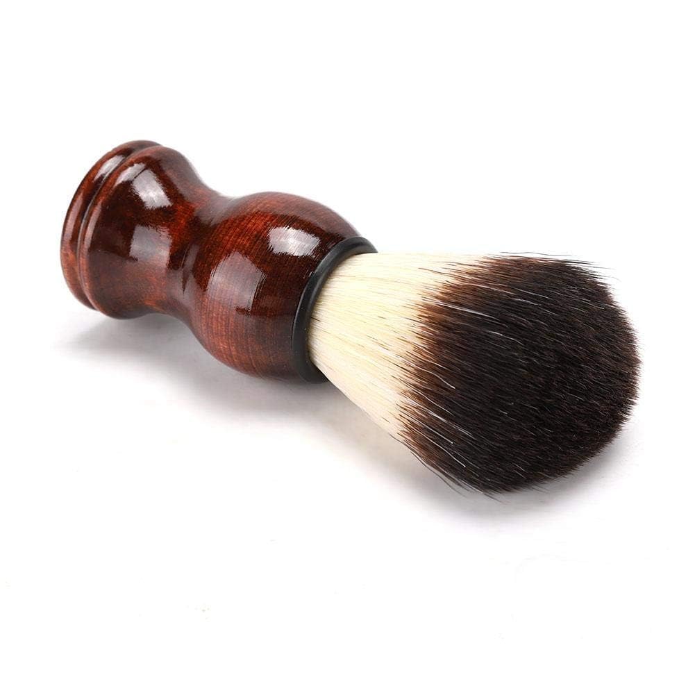 Agatige Brocha De Afeitar De 2 Piezas Y Tazón, 2 En 1 Kit De Afeitar De Madera Kit De Jabón De Afeitar Brocha De Afeitar Tazón De Jabón De Afeitar Para Hombres
