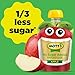 Mott's No Sugar Added Applesauce, Made from Real Fruit, No Artificial Flavors, 3.2 Oz Clear Pouches, 20 Pack