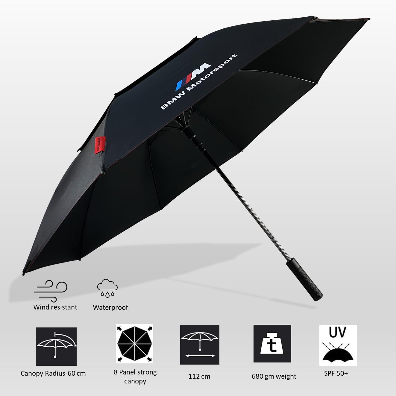 Motorsport Parapluie de golf automatique anti-UV pour voiture