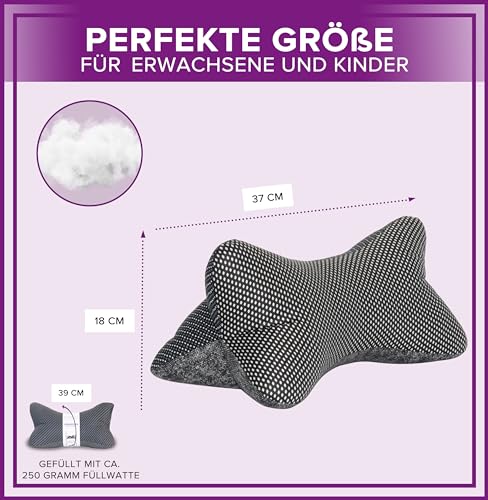 Bequekes Lesekissen mit Blumenmuster