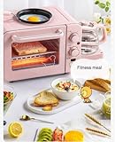 Pink 6-in-1 Air Fryer Oven Combo | Convection Toaster Oven with Dehydrator Function | Fry, Roast, Bake, Reheat & Dehydrate - Image 5