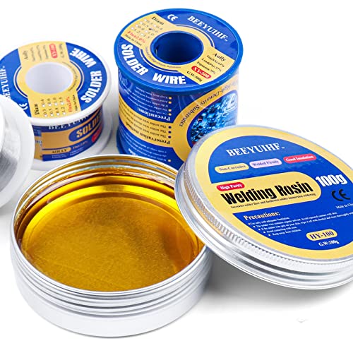 3.52Oz/100G Solid Rosin Paste Flux,Solder Flux,Flux Soldering,Solder Paste,Flux Solder For Soldering Iron Tip Cleaning/Repair/Soldering/Welding #TOP4
