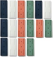 Vista 8 de Fijador de Enchufe de Escritorio Autoadhesivo, Soporte de Enchufe Adhesivo Sin Perforaciones Organizador de Cables Protector de Sobretensiones Sin