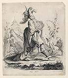 Affiche Decoration Murale toile de peinture Peinture à l'huile Petit Maître Dandy de François Boucher pour la Décoration Murale 60x90cm