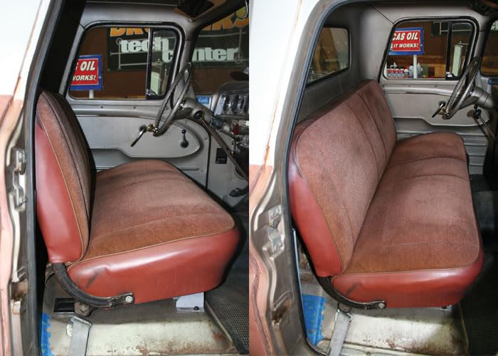 Brothers Trucks LSB6066 Lowered Seat Brackets- Low Hump Floor&Factory Bench Seat