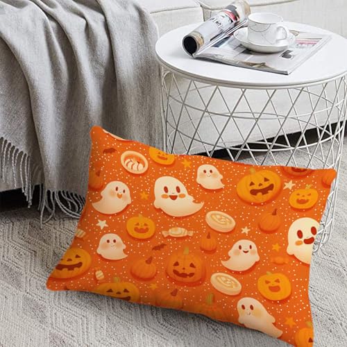 Drap housse Halloween orange pour transformer votre chambre d'invités - 7