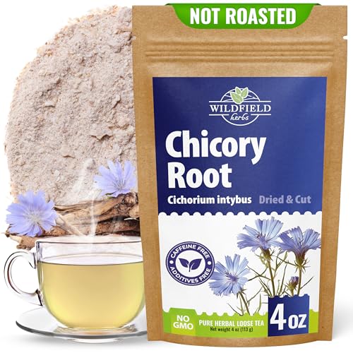 Image of 4 oz. Tea Chicory Root Tea Herbal (Cichorium Intybus) - 113g Сhickory Root Herb Achicoria