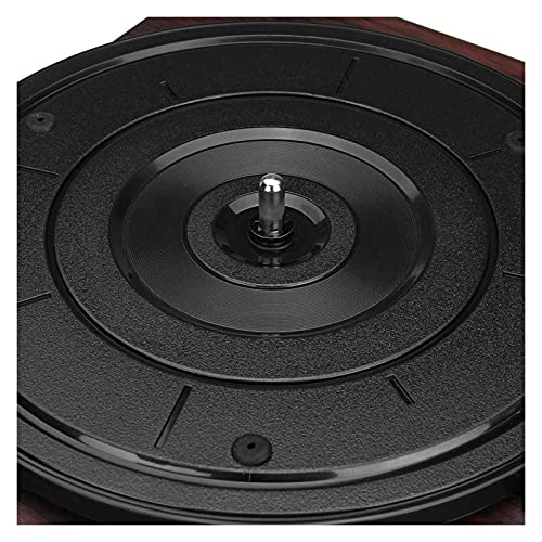 Tourne-disques rétro, am FM Radio Wood Color Record Retro Player 33RPM Portable Audio Gramophone Turntable Disc Vinyl AUD (Tourne-disques) ShaoSu - Les Beatles, Paul McCartney, John Lennon, RIngo Starr, George Harrison Tourne-disques rétro, am FM Radio Wood Color Record Retro Player 33RPM Portable Audio Gramophone Turntable Disc Vinyl AUD (Tourne-disques) ShaoSu – Image 4