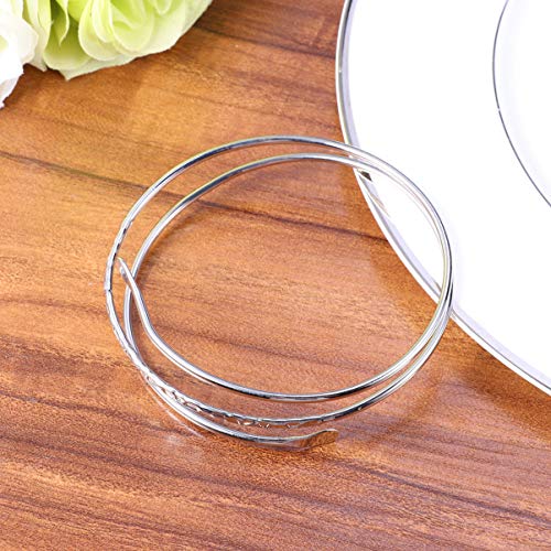 KESYOO Minimalista Simples Bobina Banda BraÃ§o Superior Manguito Braceletes para Mulheres Meninas Pu