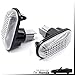 Mingrui test OEM Side Marker Light for 2000-2009 Hon'da S2000 S2K 2Pcs Fender Indicator Lamp Clear Lens With Amber Halogen Light Bulbs