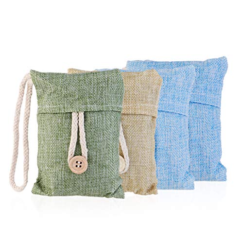 TOYANDONA 4Pcs Natuurlijk Activated Houtskool Luchtzuiverende Tassen Veilig Carbon Pocket Natuurlijke Thuis Deodorizer… - Image 7