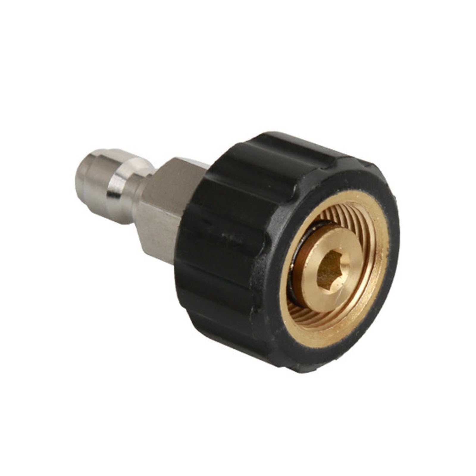 High Pressure Washer M22 14mm Connector to 1/4Inch Quick Releases Adapter Converter Suitable for Garden Easy Connection