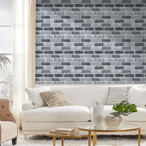 Paneles de pared 3D con relieve grueso autoadhesivo PVC impermeable pack de 10 unidades 3