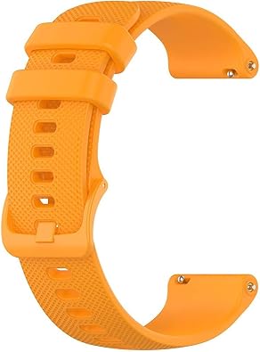 LinnaLove 16mm-20mm silicone Replacement watch band with Quick Release for Smart watch and id Bracelets Just band