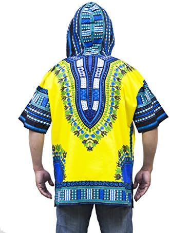Dashiki Vib's Traditional African Dashiki Hoodie - Unisex