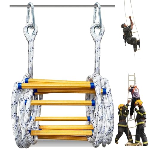 Échelle de secours d'urgence 30 m de corde pour évacuation de secours