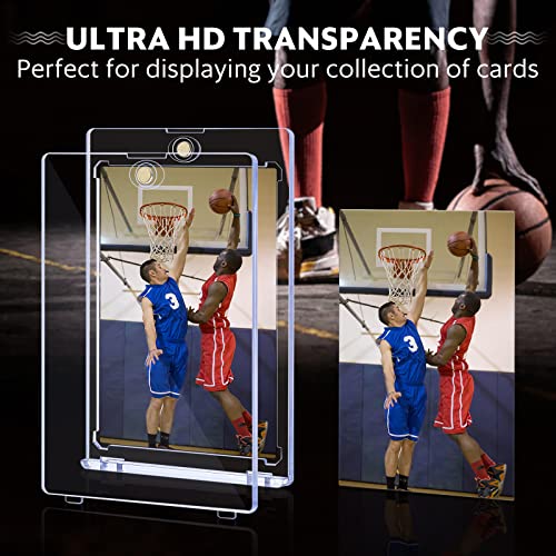35Pt Magnetic Card Holder For Trading Card, 60 Pack Magnetic Card Case Baseball Card Holder Hard Plastic Fit For Mtg Commander, Tcg, Trading Cards, Baseball Cards, Sports Cards, Playing Game Card #TOP4