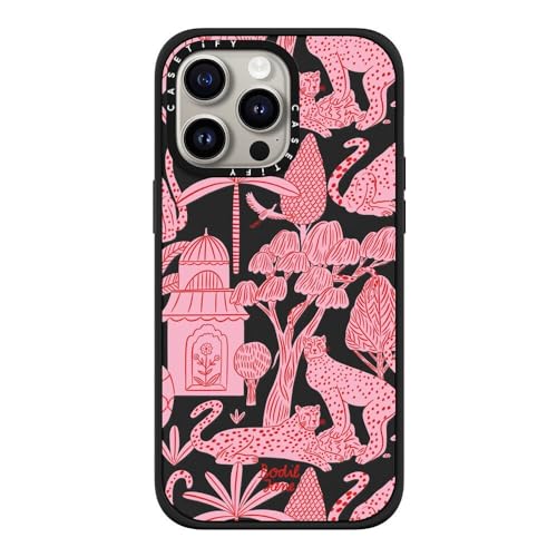 Protection iPhone 15 Pro Max CASETiFY Impact antichoc MagSafe imprimé animal