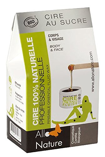 ALLO NATURE - KIT DE DEPILAÇÃO DE AZÚCAR FLUIDA 140 gr - ALlo NATURE - 211 POT