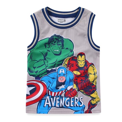 Marvel Spider-Man Miles Morales Avengers Boys Tank Top Shirt and Active Mesh Short Set for Toddlers and Big Kids - image 2