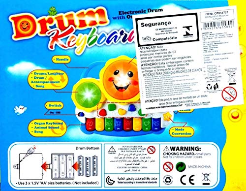 Teclado Piano Musical Bebê Brinquedo Infantil Divertido