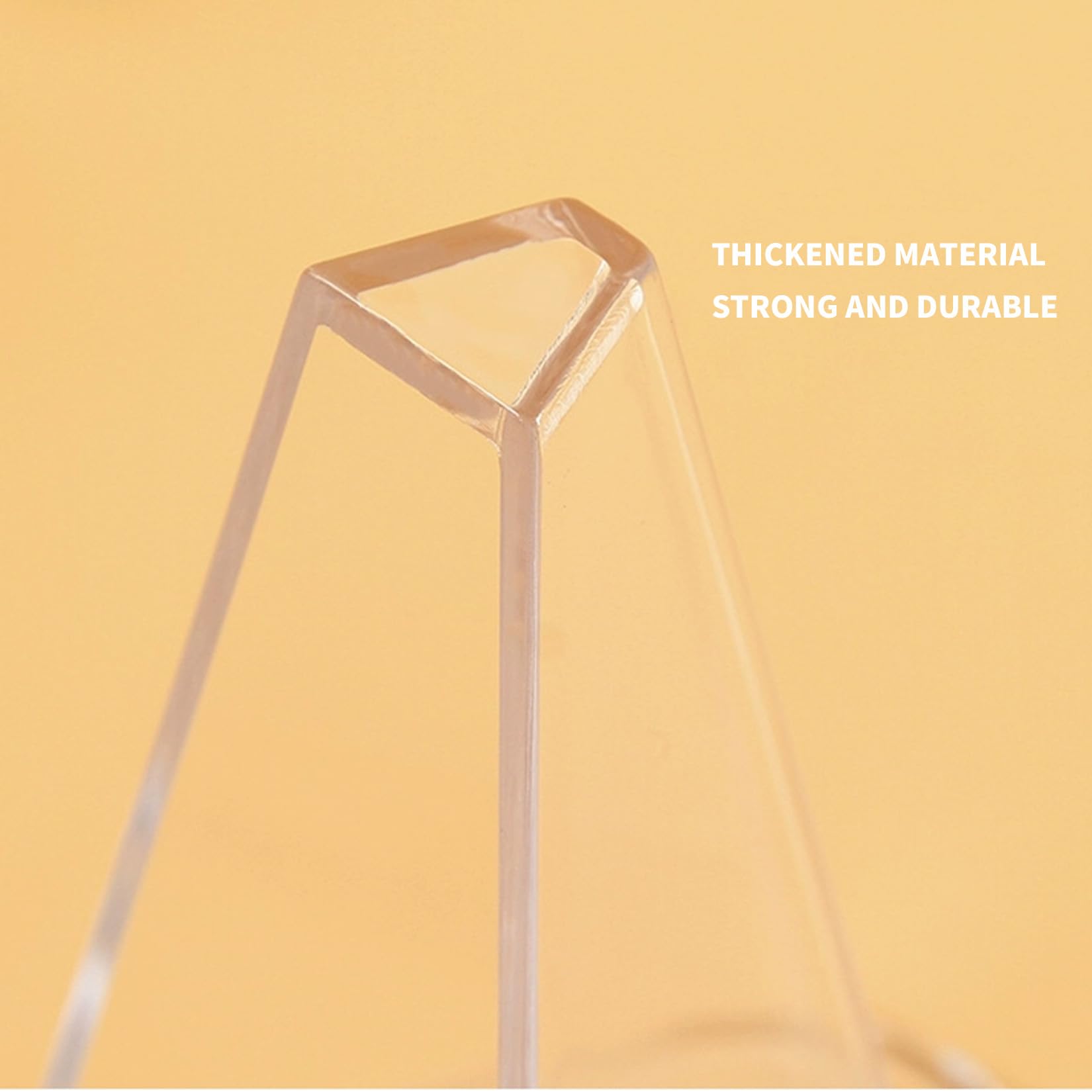 BetterJonny Lot De 24 Mini Chevalets En Acrylique Transparent Pour Médailles, Casinos, Jetons, Capsules, 5,4 Cm De Haut (petit