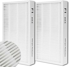 F1 Allergen Reduction Replacement, F1 H11 True Filter Replacement Compatible with 3M Filtrete C01 T02 Room Air Purifier for FAP-C01-F1, FAP-T02-F1, FAP-C01BA-G1, FAP-T02WA-G1, 2 Pack