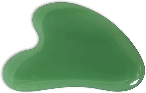 Miniatura 7 de Gua Sha Jade Stone Gua Sha Herramienta de masaje, herramienta Guasha para masaje de piel facial y corporal. Herramientas para acupuntura de spa,