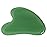 YAMHOHO Gua Sha Jade Stone Gua Sha Massage Tool, Guasha Tool for Face and Body Skin Massage. Tools for SPA Acupuncture, Pink Stone for Body Face Neck and Eye, Skin Care Gift for Woman (deep Green)
