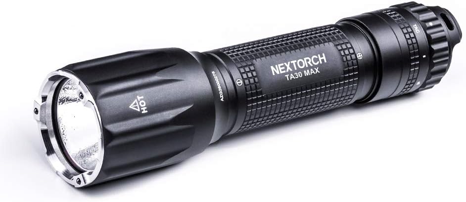 LED Tactical Flashlight USB Rechargeable LED Flashlight Ultra Bright Pocket Torch TA30 for Camping, Outdoor, Emergency, Everyday Flashlights