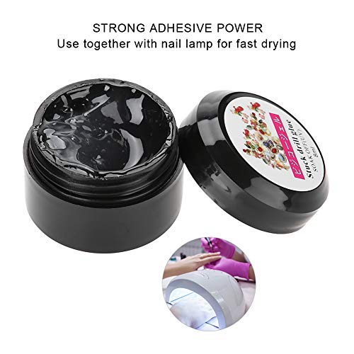 Cimenn 8Ml Nail Polish Glue For Stickers Glitter Rhinestones Decoration Nail Art Uv Gel #TOP2