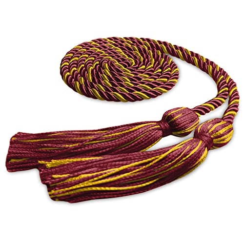 Image of Endea Graduation Single Honor Cord Two-Color (Cardinal /Gold)