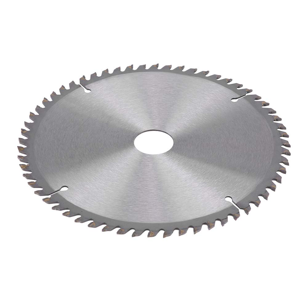 Zetiling Sägeschneidscheibe, 180 mm (7 Zoll) 60 Zähne Hartmetall-Kreissägeschneidscheibe für Stahl, Aluminium, Holz, Kunststoff