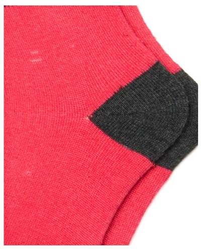 Image of Neska Moda Boys & Girls Pack Of 6 Pair Terry Cotton Socks (Red,Beige,Green,Blue,Grey)-SK1212