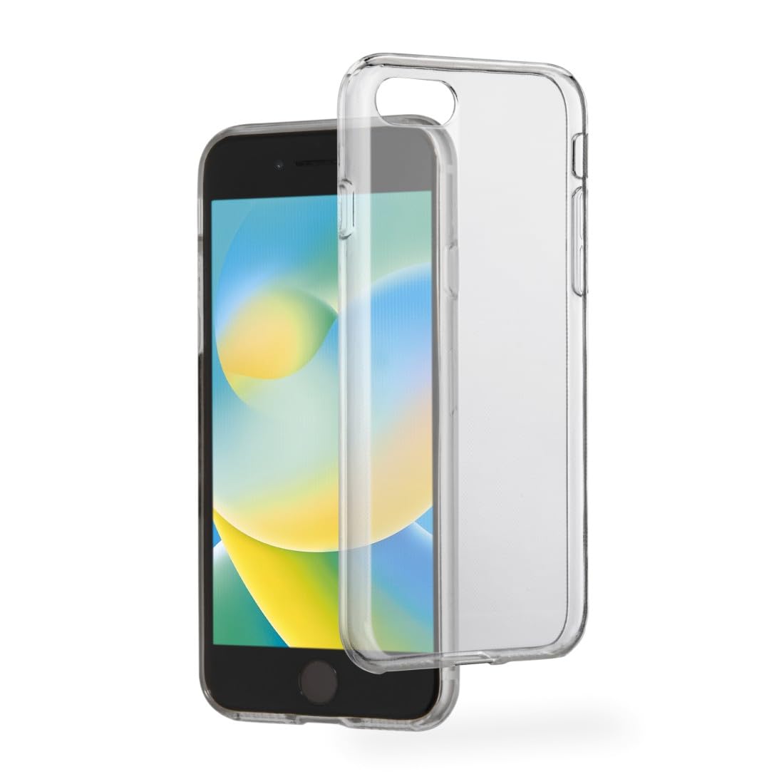 Always Clear Mobile Phone Case f. Apple iPhone 7/8/SE 2020/SE 2022, transparent