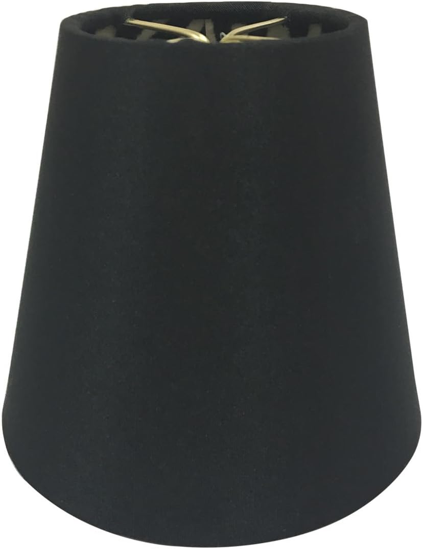 Bеѕt Cуbеr Dеаlѕ 🔥 Royal Designs Empire Clip on Chandelier Lamp Shade, Antique Gold, 2 x 3.5 x 3.5, Set of 6, CS-956-5-6