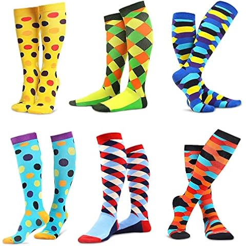 WeciBor Chaussettes Montantes Colorées Cover