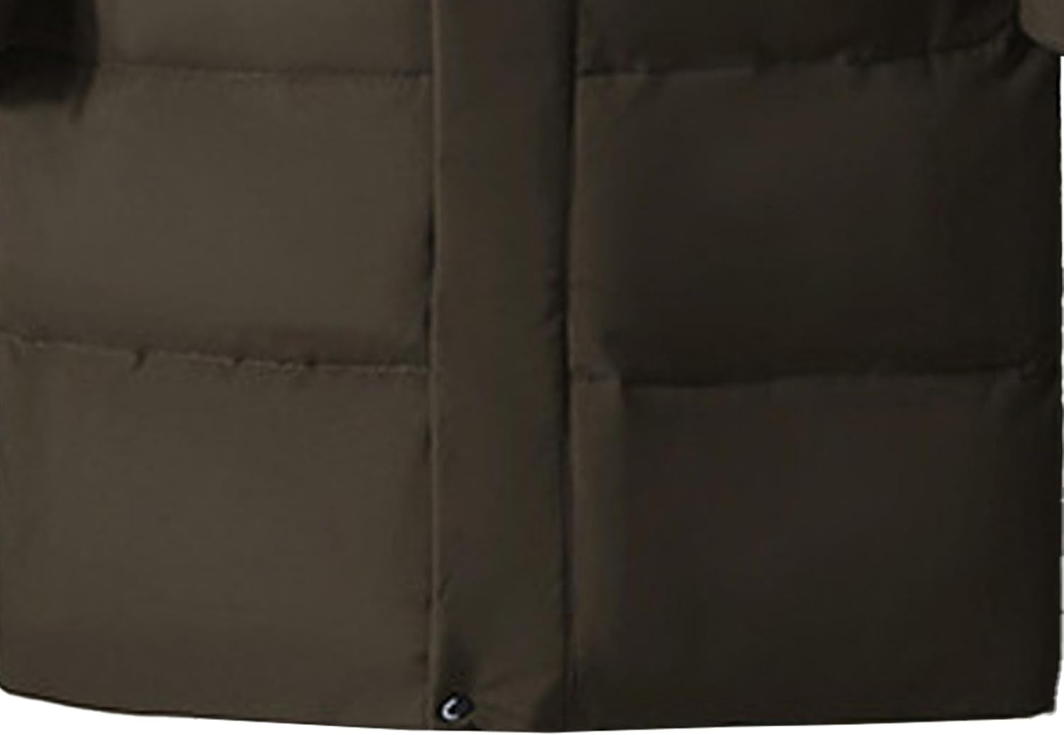 JEKE-DG Men's Warm Insulated Long Puffer Jackets Hooded Zipper Casual Down Coats Casual Thicken Winter Quilted Coat