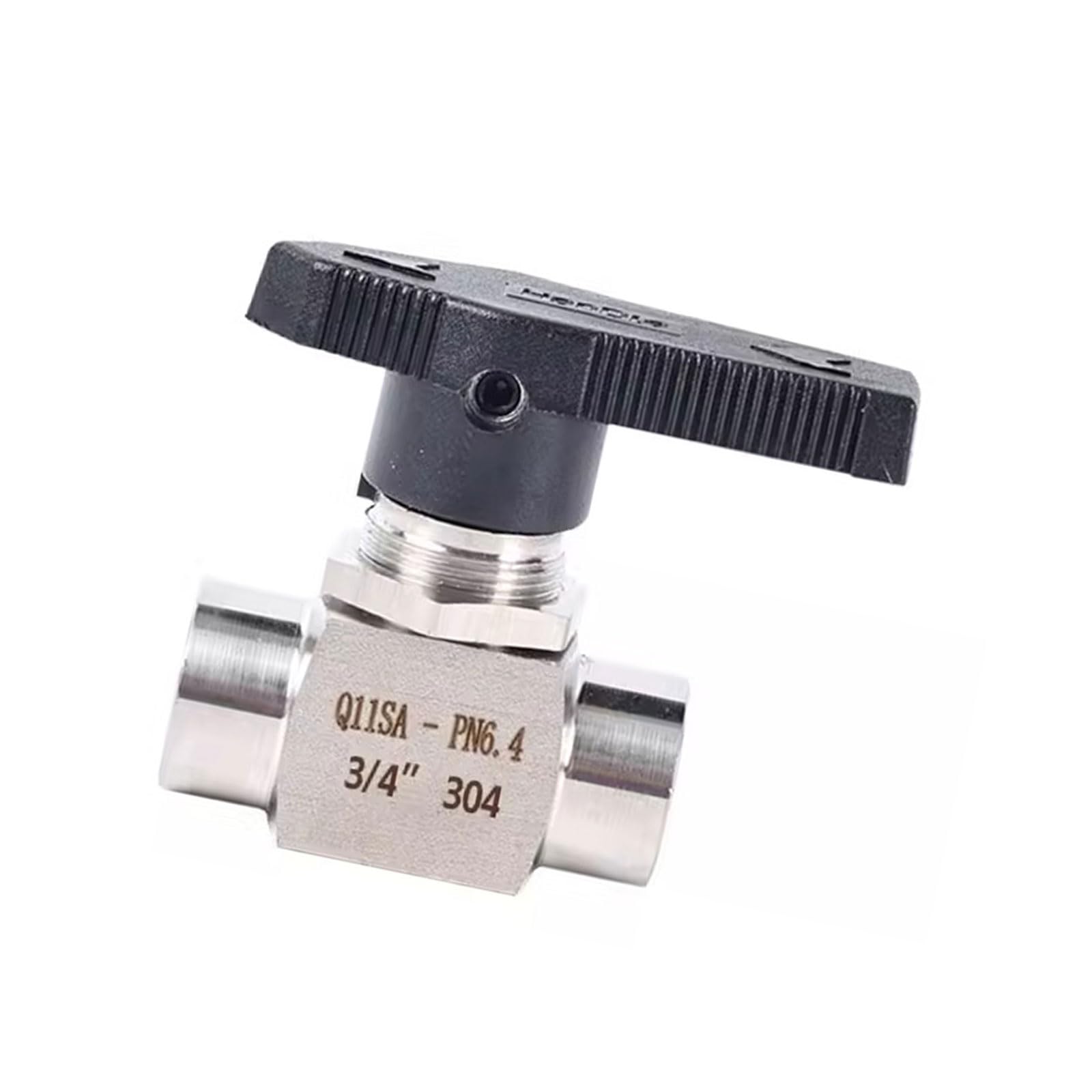 Laikoutd Women's Three Quarters Pressures Tolerance Stainless Steel Internal Thread Ball Valves Tees Configuration Multiple Option Hydraulic Ball Valves