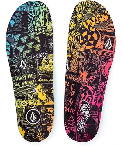 Remind Insoles DESTIN Impact | Volcom Collage | Shoe Inserts for Low Arch...