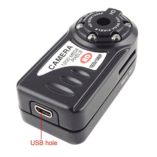 8GB 1920x1080P Mini DV Camcorder Motion Activated Video Camera Security
