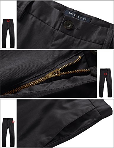 Match Men's Straight-Fit Work Wear Casual Pants #81043