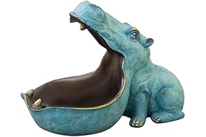 Stylish Hippo Dish: Entryway Décor with a Quirky Twist
