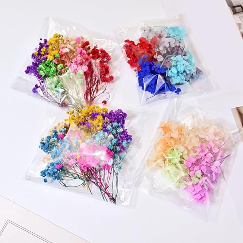 Ramo de Flores Secas en Resina para Decoración miniatura 3