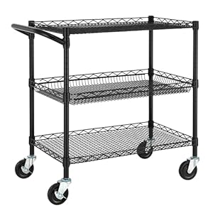 Finnhomy Utility 7159 Schwerlast-Rollwagen Schwarz