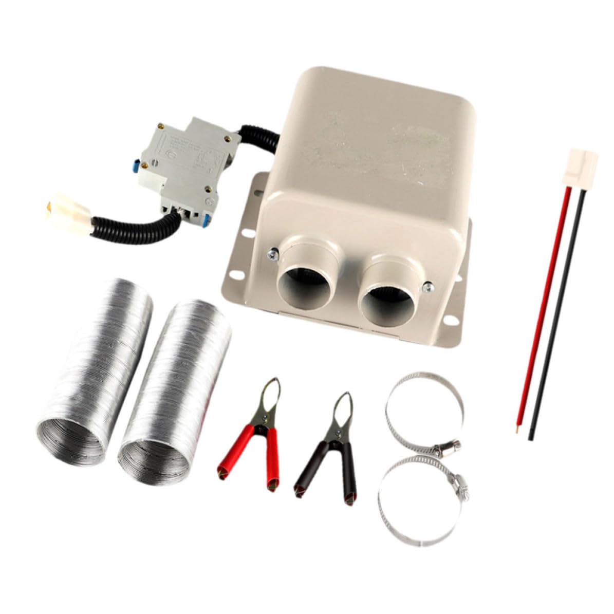 Auto Entfroster 12v 800w aus Eisen in Weiß für Auto