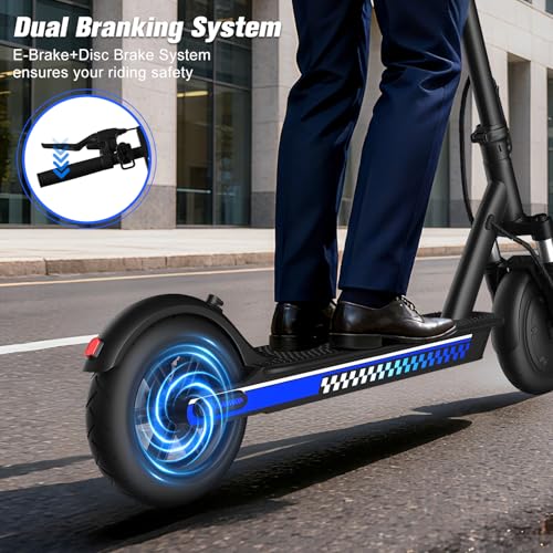 Electric Scooter Adult 350W/500W Motor, Top Speed 19/22 mph,