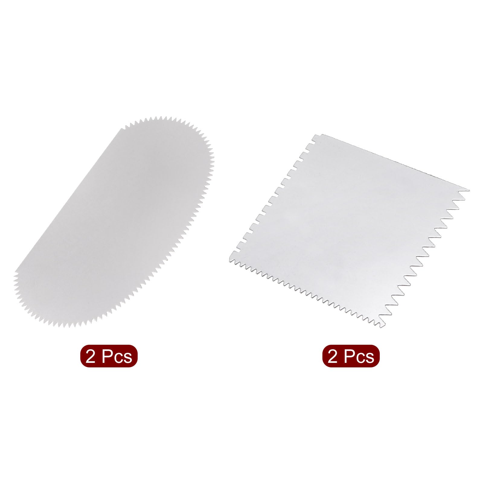 4 Raschietti In Acciaio Inox Per Argilla E Ceramica - Con Bordo Seghettato, Ideali Per Modellare E Scultura - Foto 11