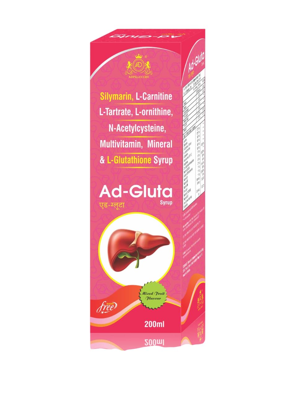 glutathione syrup Advitapen AD-GLUTA Syrup | 200ml | Liquid Supplement